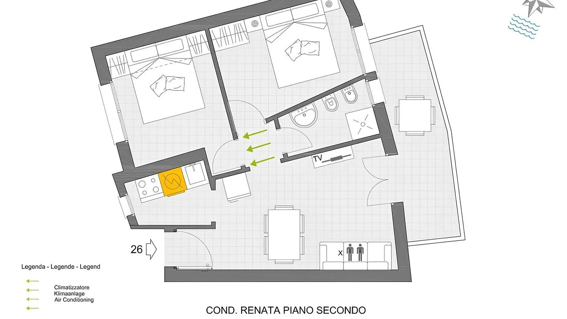 Apartment Renata 26 Lido di Jesolo 0*,